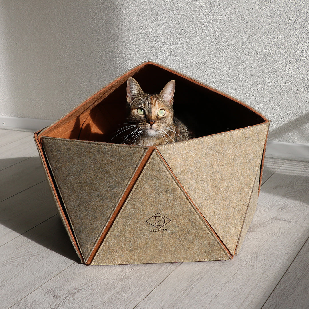 Felt Cat House Logan