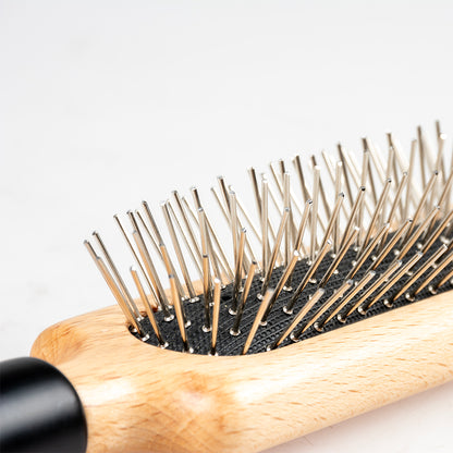 APRIL - Pin brush Wood-coloured