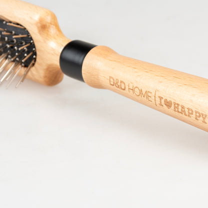 APRIL - Pin brush Wood-coloured