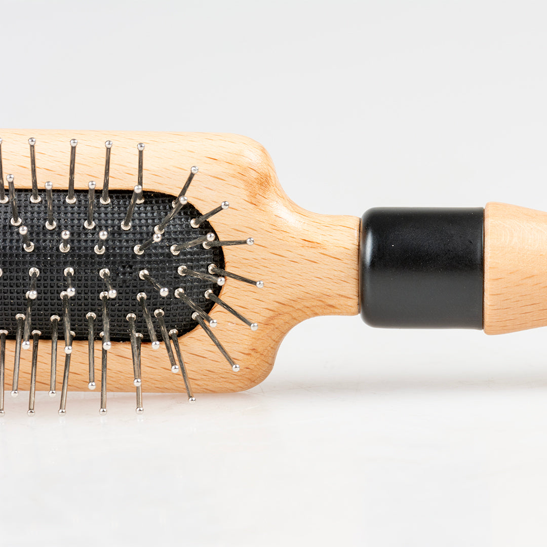 APRIL - Pin brush Wood-coloured