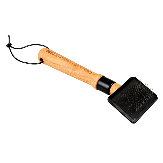 ARTHUR - Slicker brush Wood-coloured