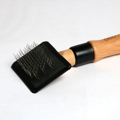 ARTHUR - Slicker brush Wood-coloured