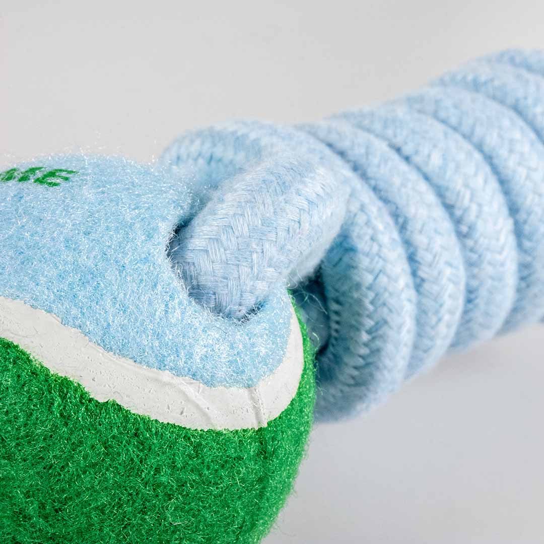 Ball with rope loop