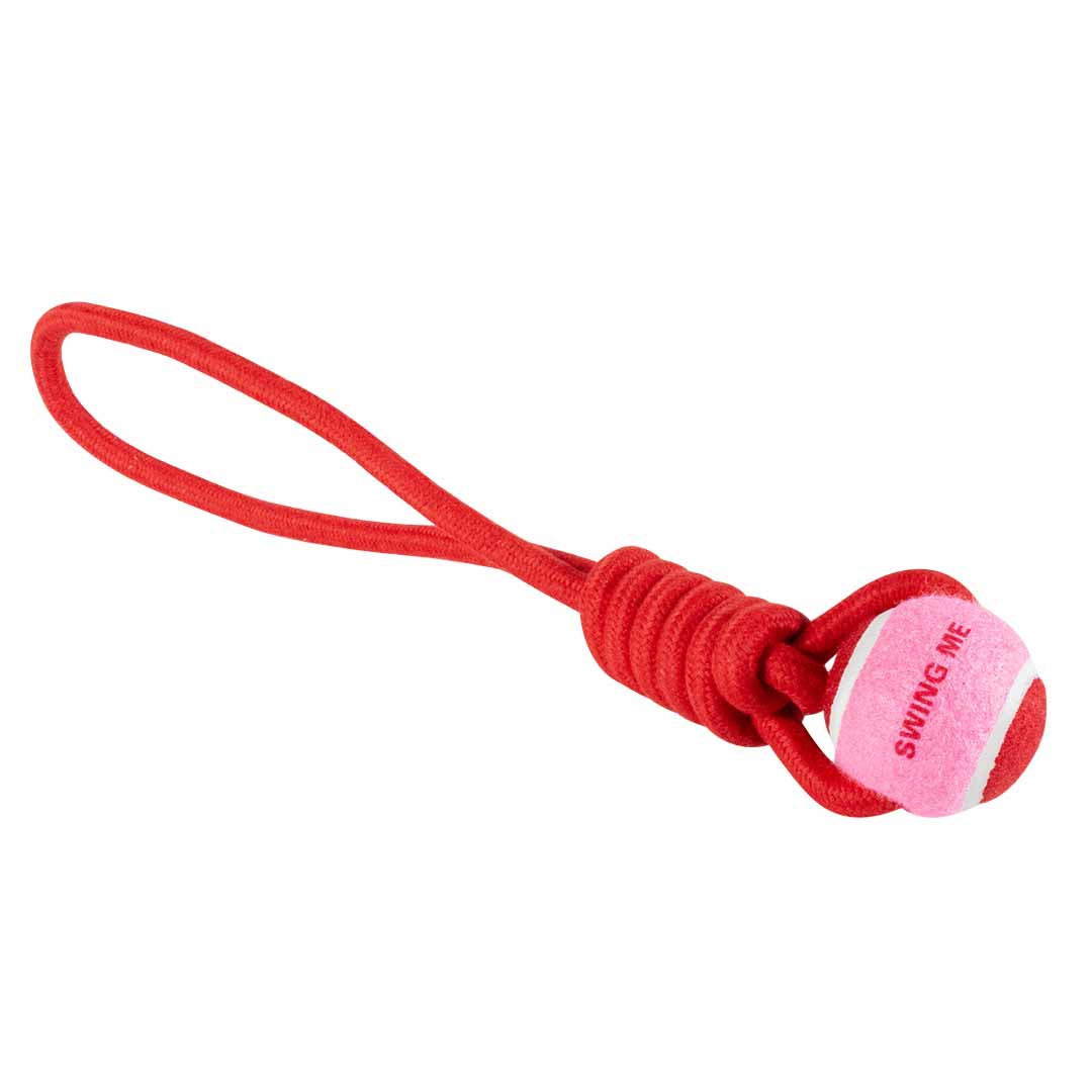 Ball with rope loop