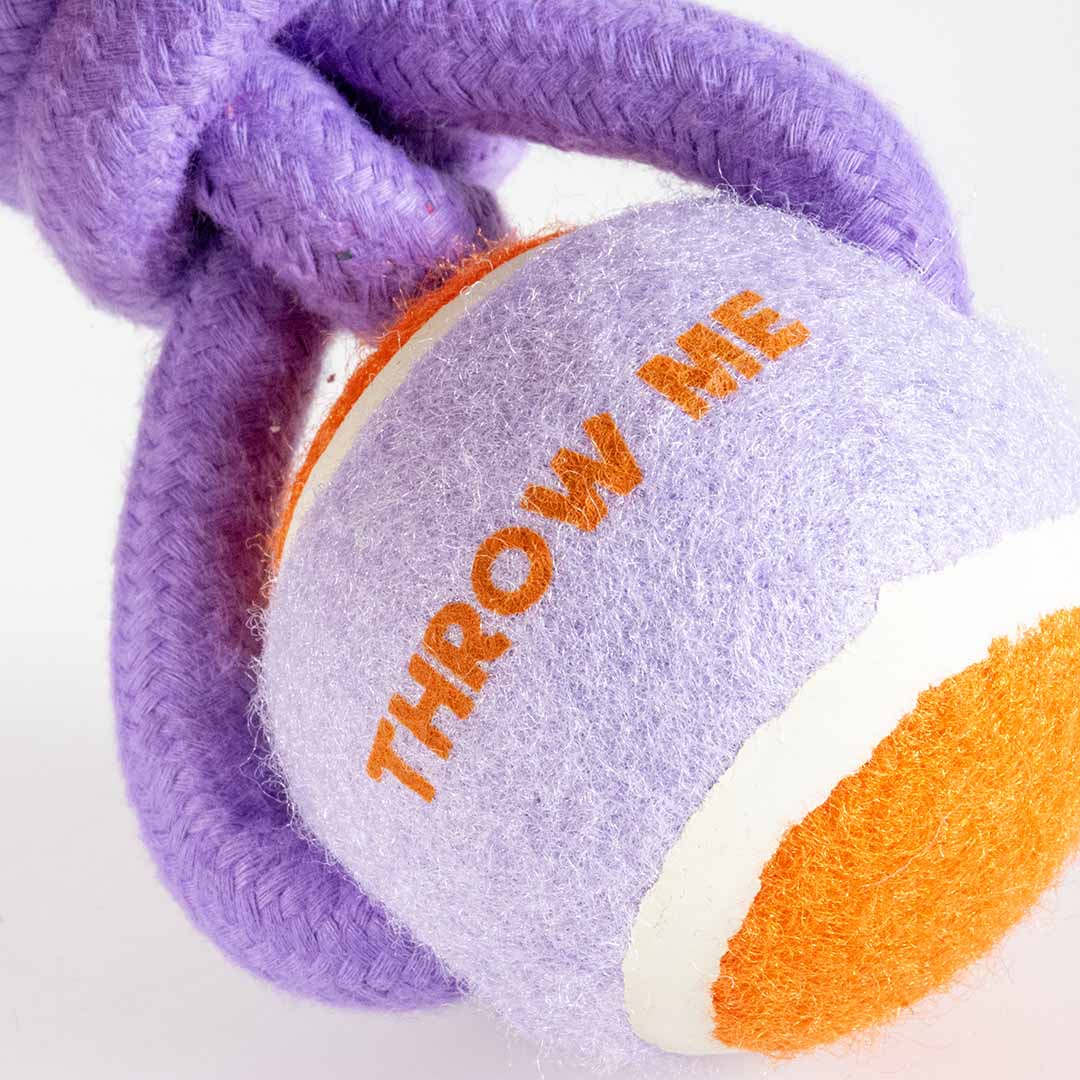 Ball with rope loop