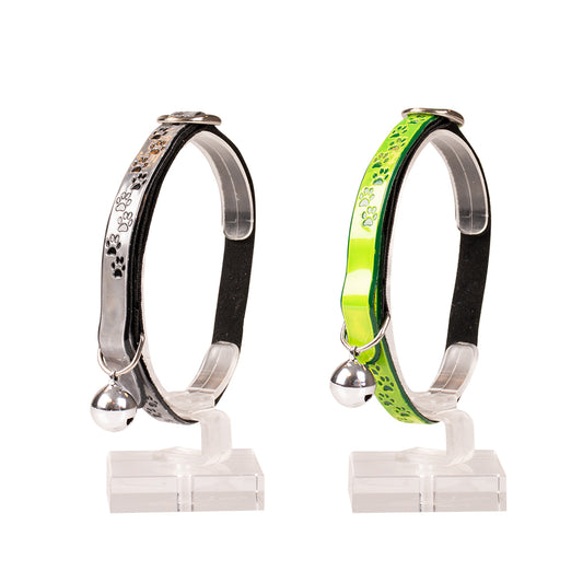 Cat Collar Reflective Paws