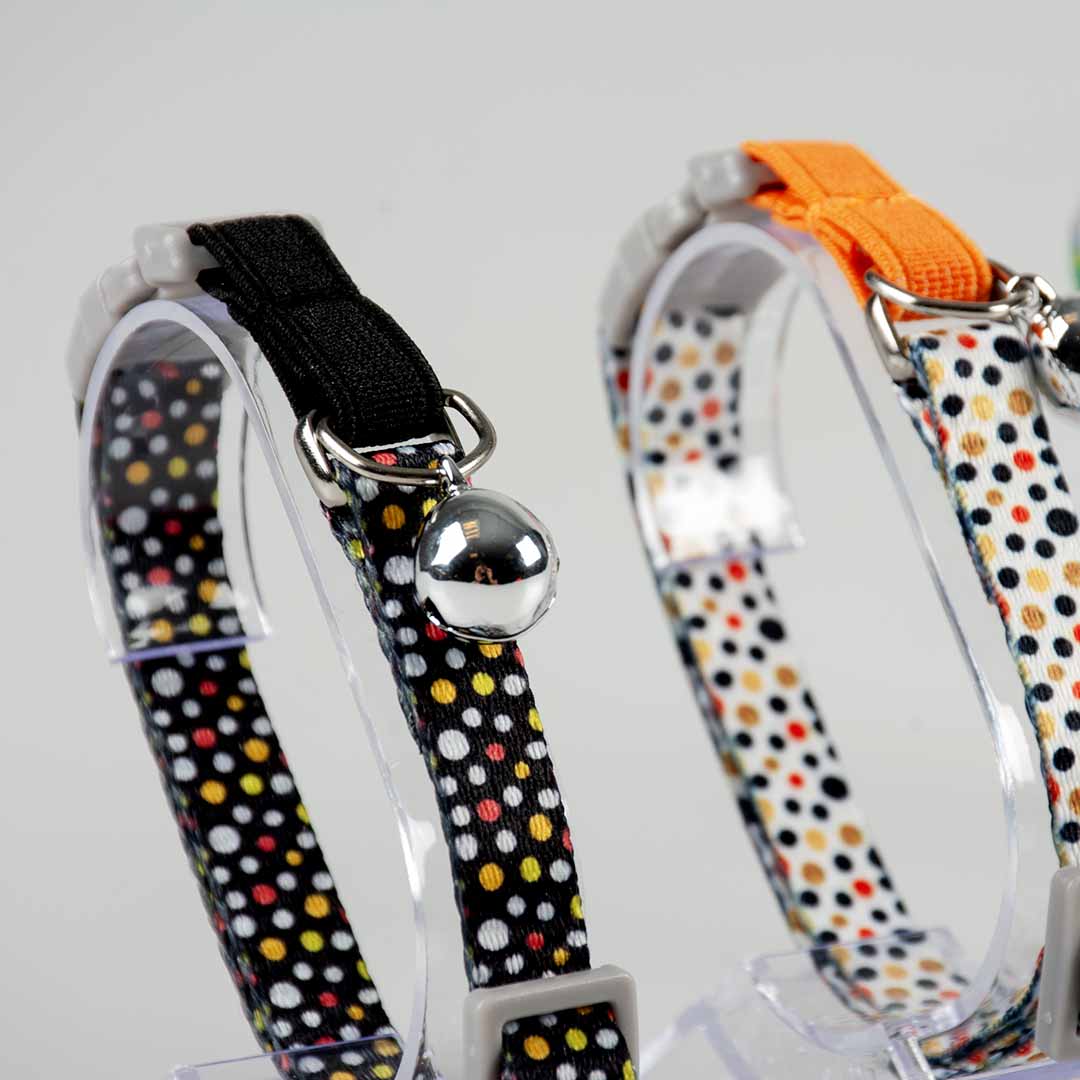 Cat Collar Colorful Balls