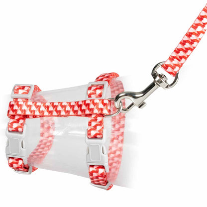 Cat Walking Set Retro Heart