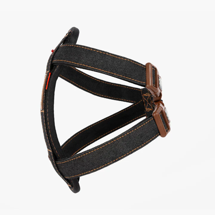 Black Denim: Chest Plate Harness