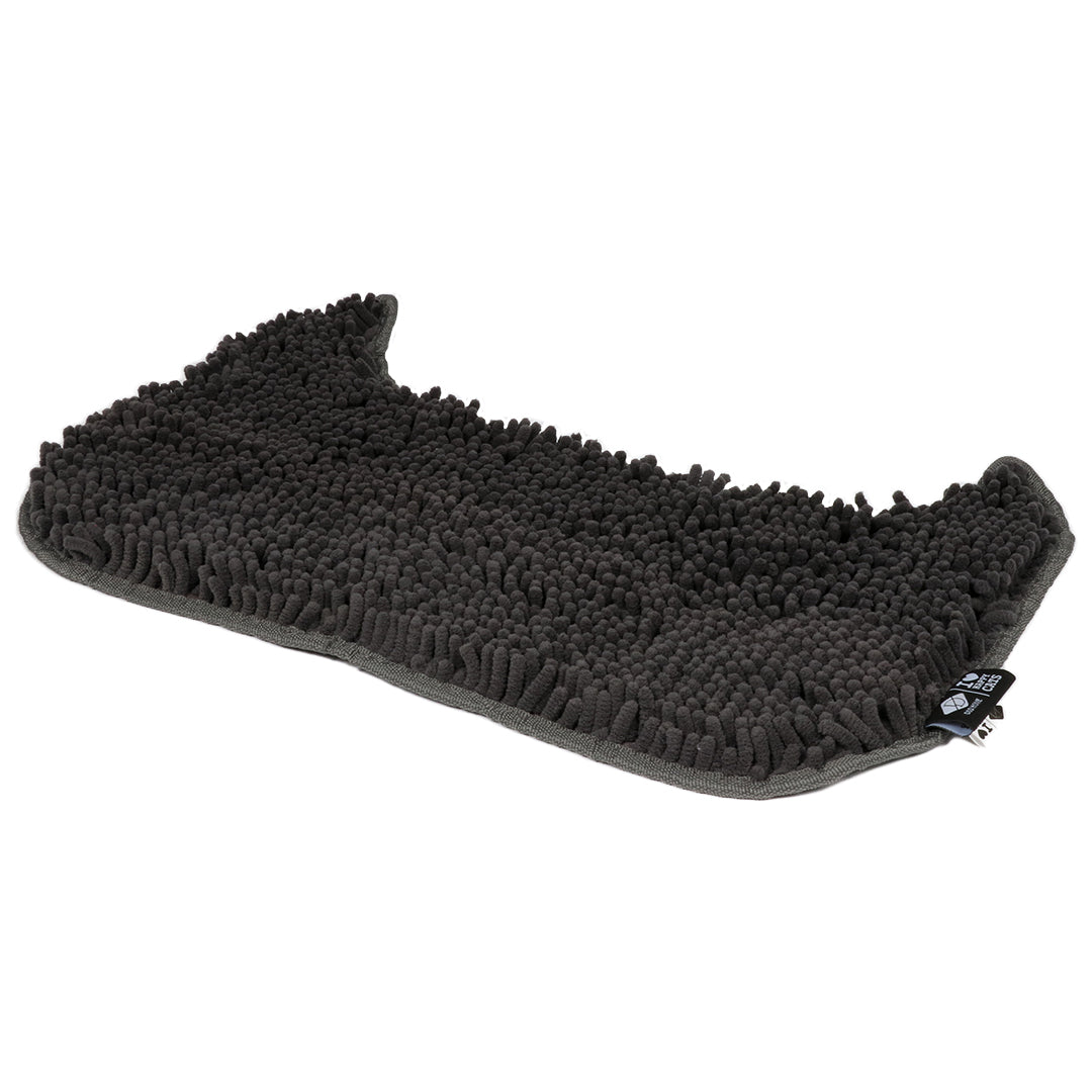 DAISY - Toilet mat Black
