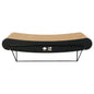 DAVID Curved - Cardboard wall shelf Brown/black (Large)