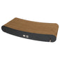 DAVID Curved - Refill cardboard wall element Brown/black (Large)