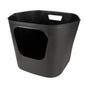 DEAN - open recycled cat toilet Black