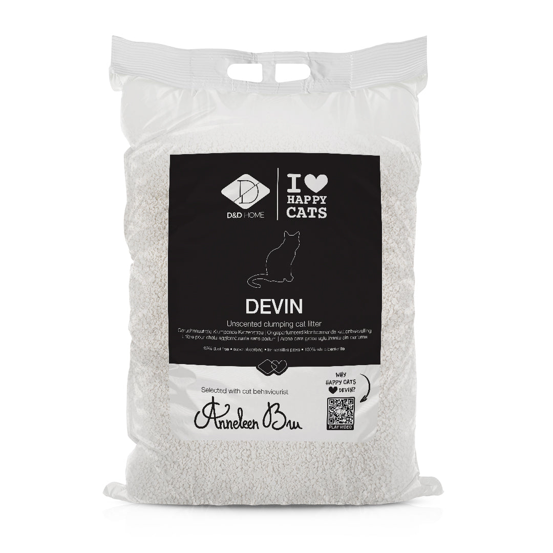 DEVIN - Unscented clumping cat litter