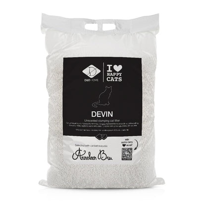 DEVIN - Unscented clumping cat litter