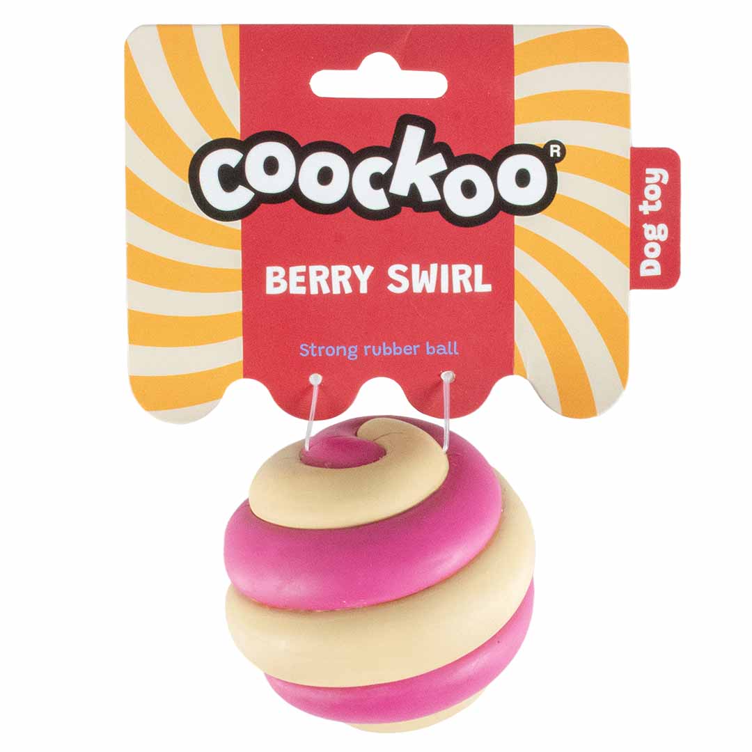 Dog toy BERRY SWIRL