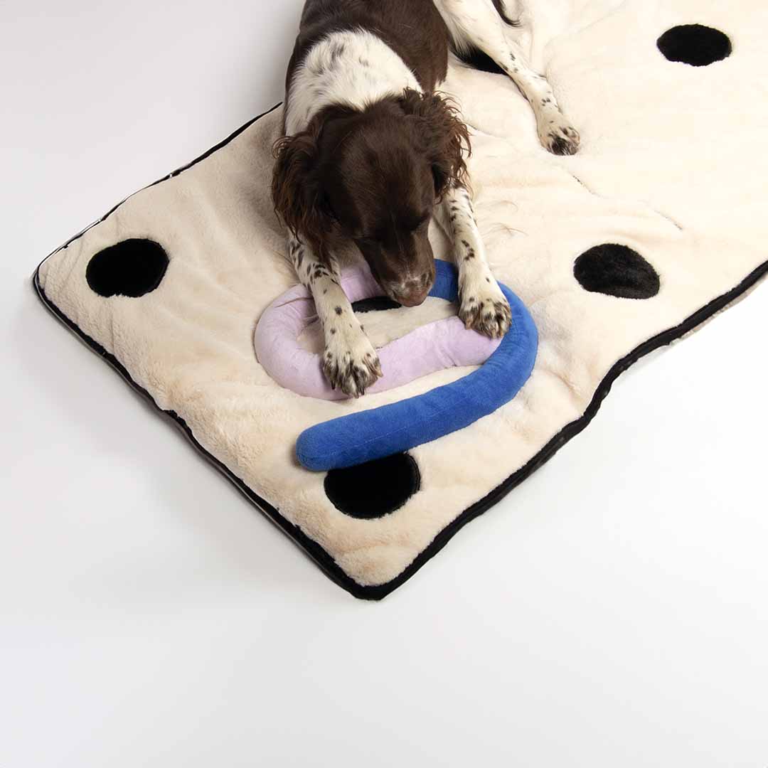 Dog Plaid Domino Dream