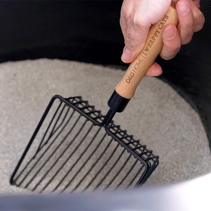 DYLAN - Metal poop scoop Black