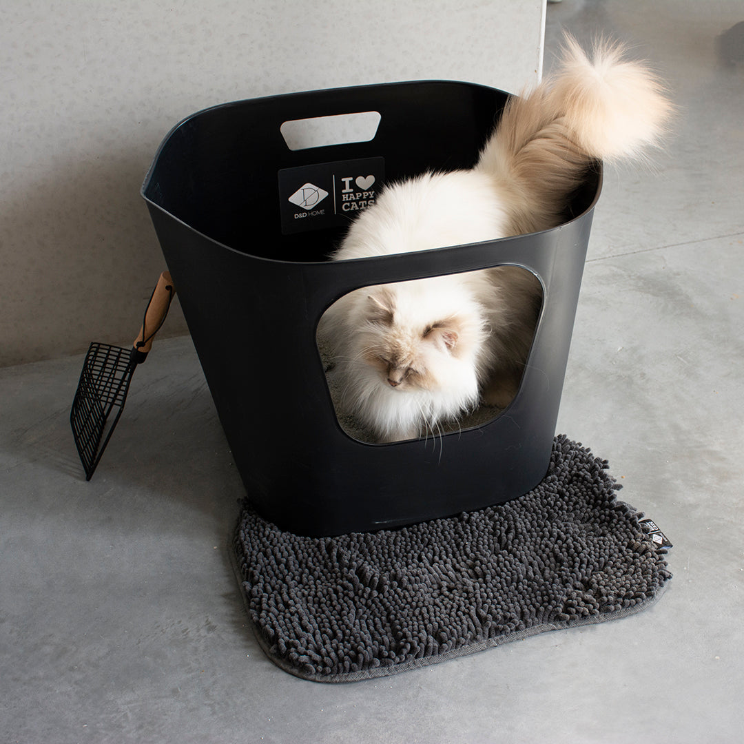DYLAN - Metal poop scoop Black