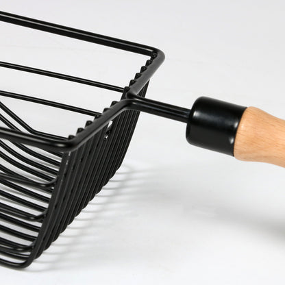 DYLAN - Metal poop scoop Black