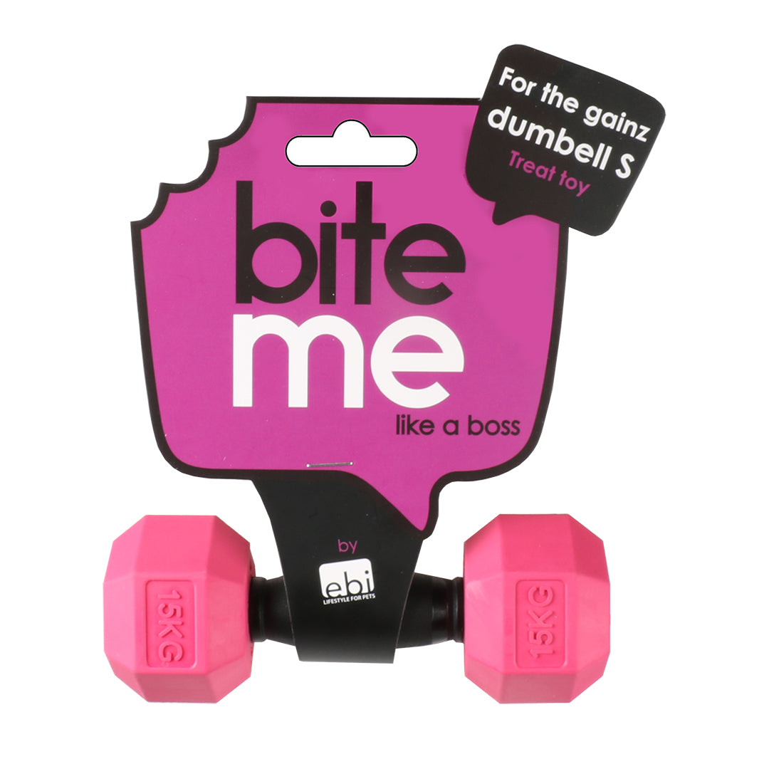 For The Gainz - dumbbell dog toy