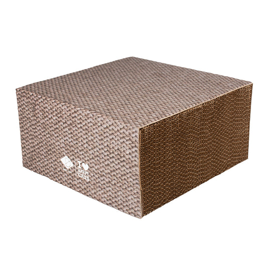 FREYA - Cardboard scratcher block Beige