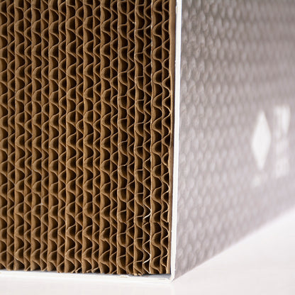 FREYA - Cardboard scratcher block Beige