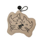 HAPPY CATS - Cat toy with bell display Beige