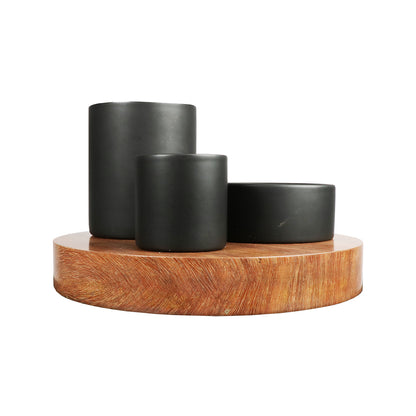 IGGY - Enriched food tray with 3 levels Black