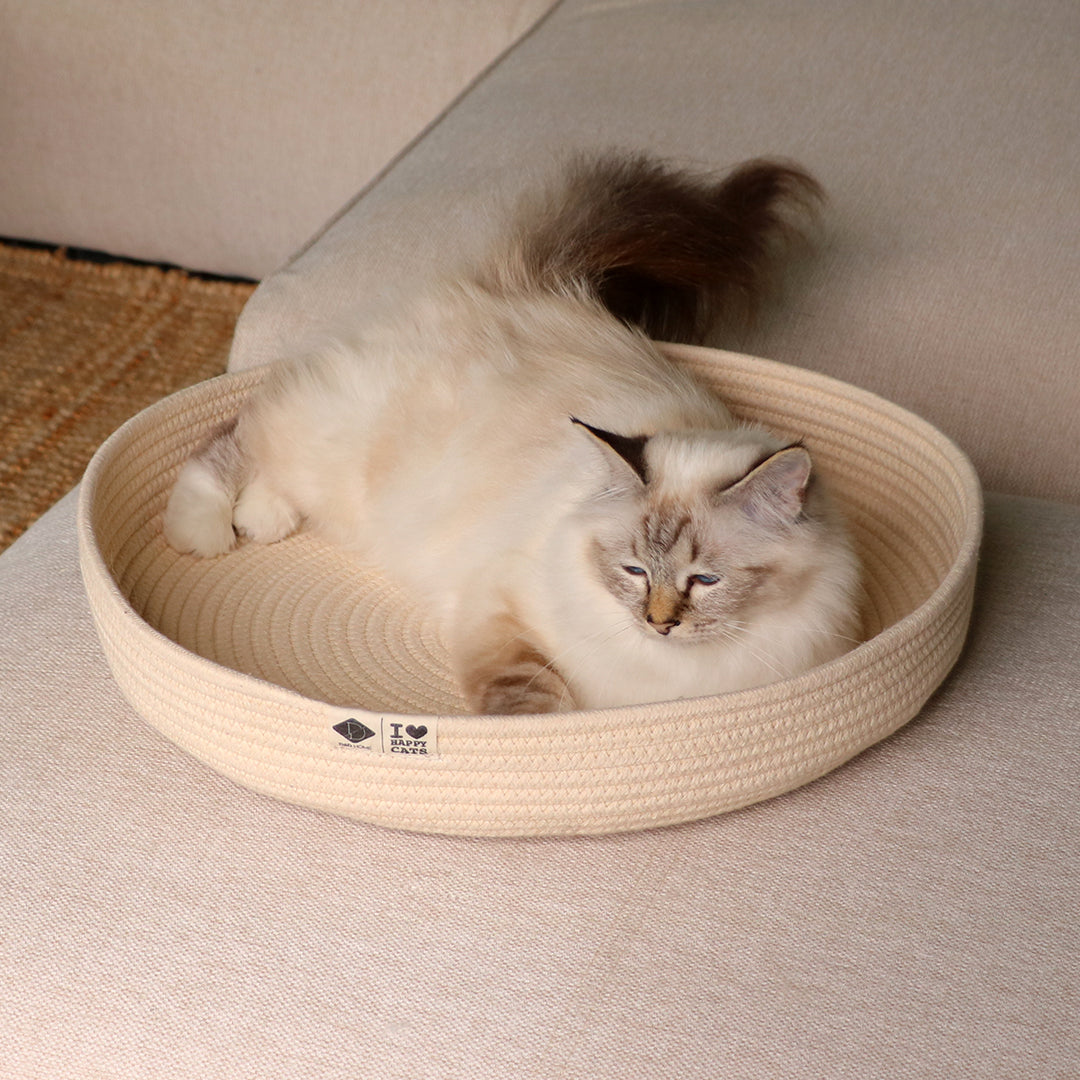 JESS - Cat basket Beige