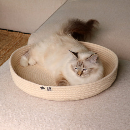 JESS - Cat basket Beige