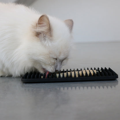 LEX - Licking mat studs Black