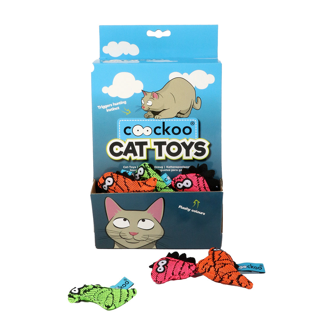 Coockoo Monster cat toy Mixed colors