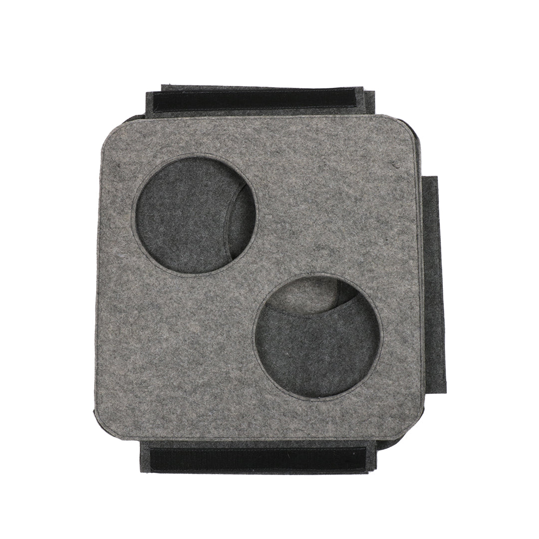 NALA - Felt play cube Grey