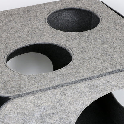 NALA - Felt play cube Grey