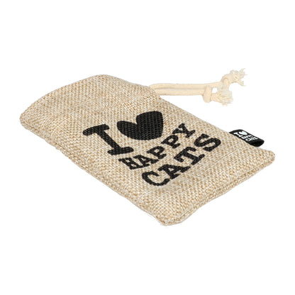 I Love Happy Cats POUCH - Refillable Black
