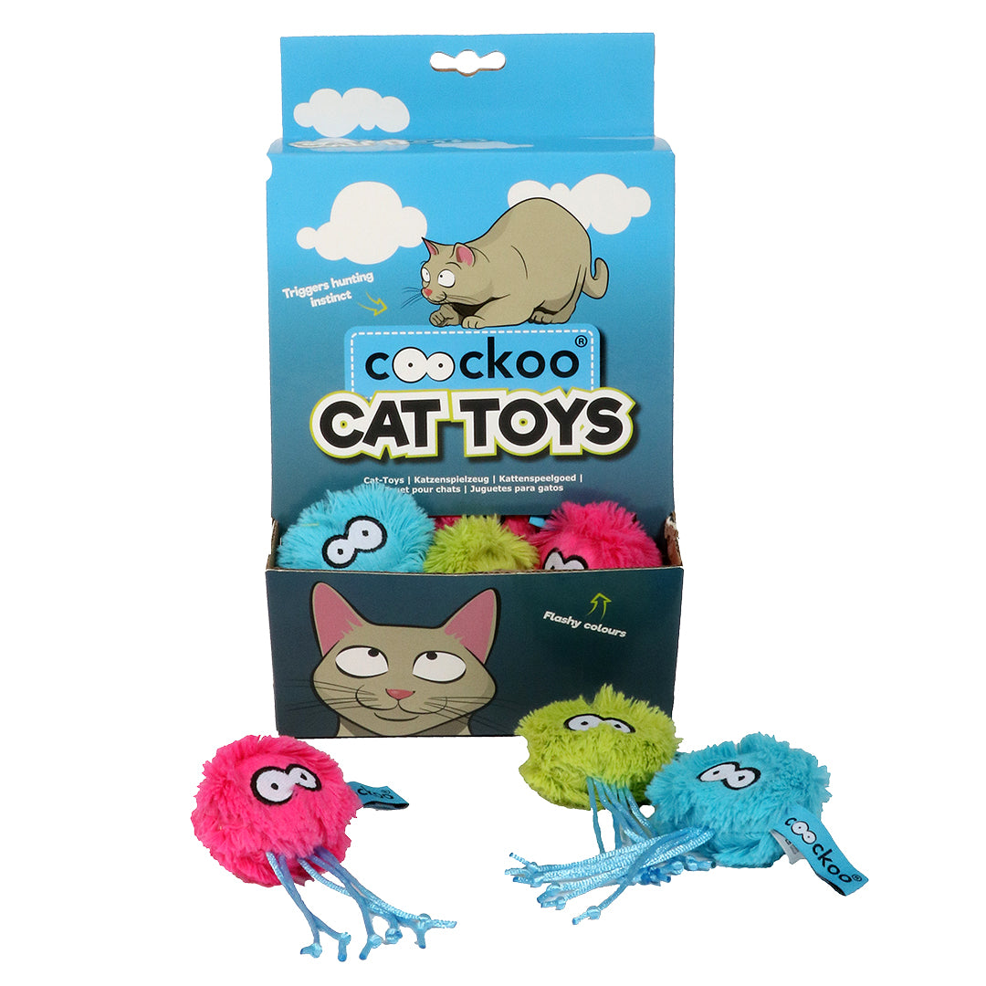 Coockoo Ross cat toy Mixed colors