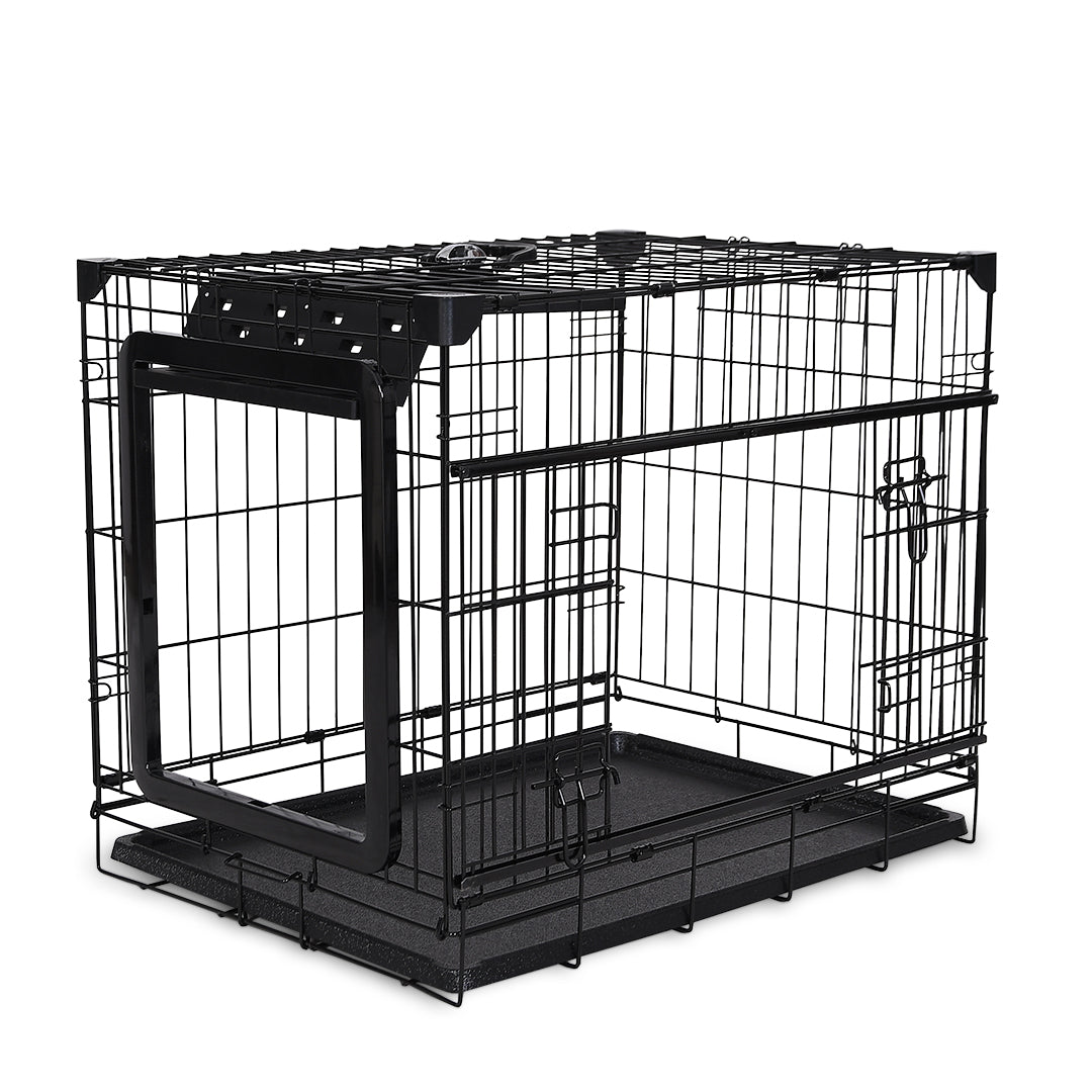 Topline dog bench sliding & folding door