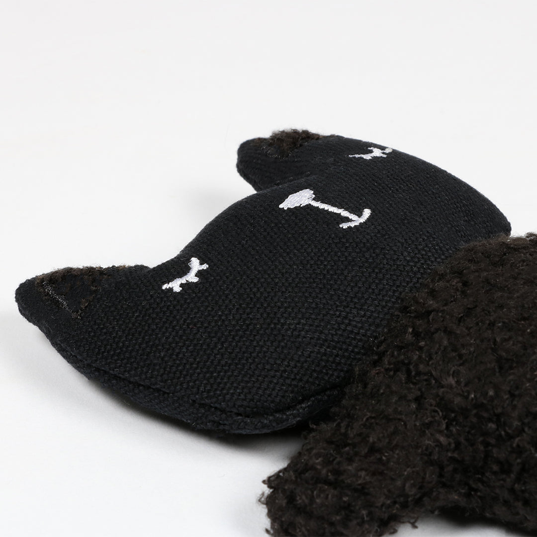 ZENO - Refillable cat kicking cushion Black