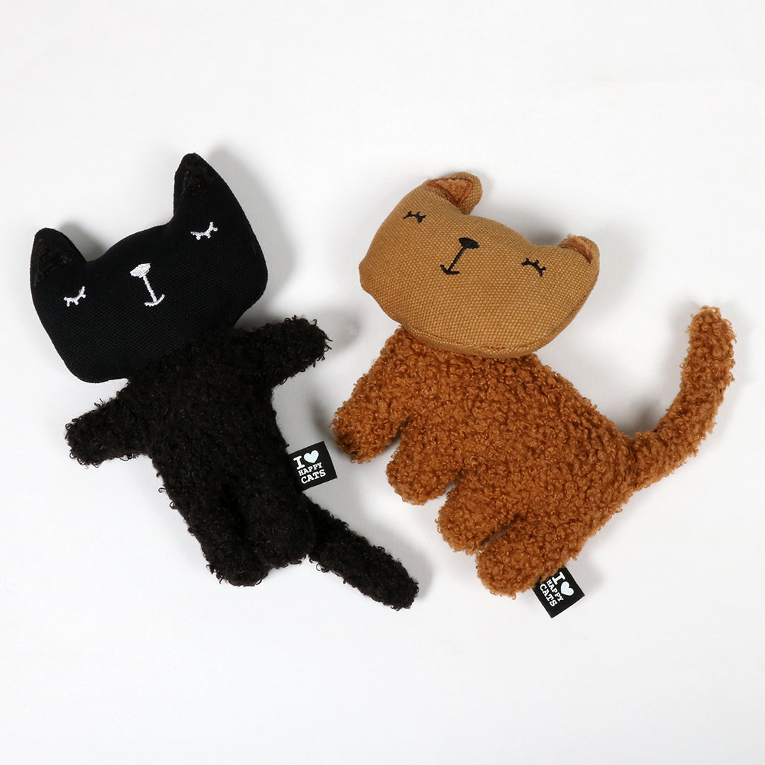 ZENO - Refillable cat kicking cushion Black
