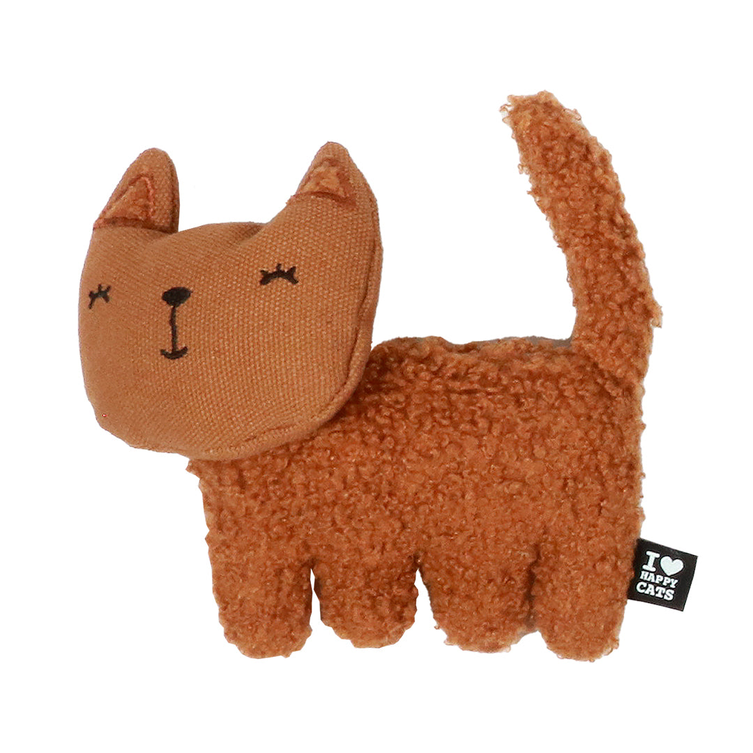 ZOEY - Refillable cat kicking cushion Brown
