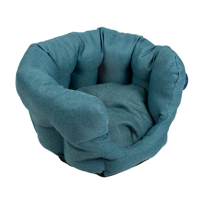 Bed Oval Royal Blue
