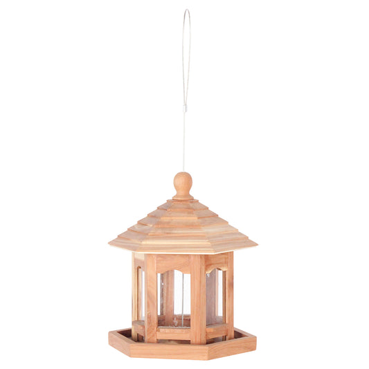 Garden Birds Food Dispenser Cedar Wood Lima