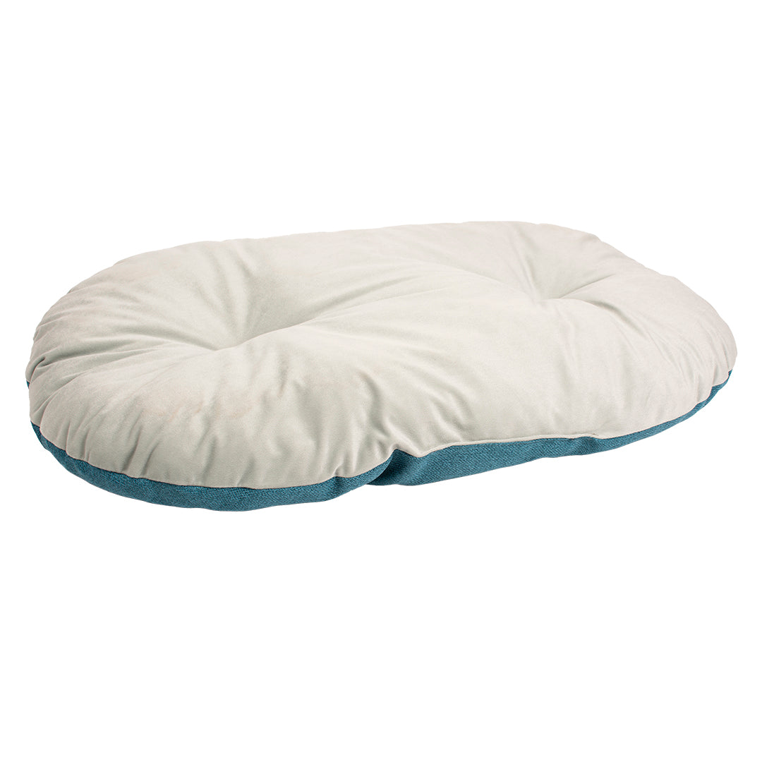 Oval Cushion Sewn Royal Blue